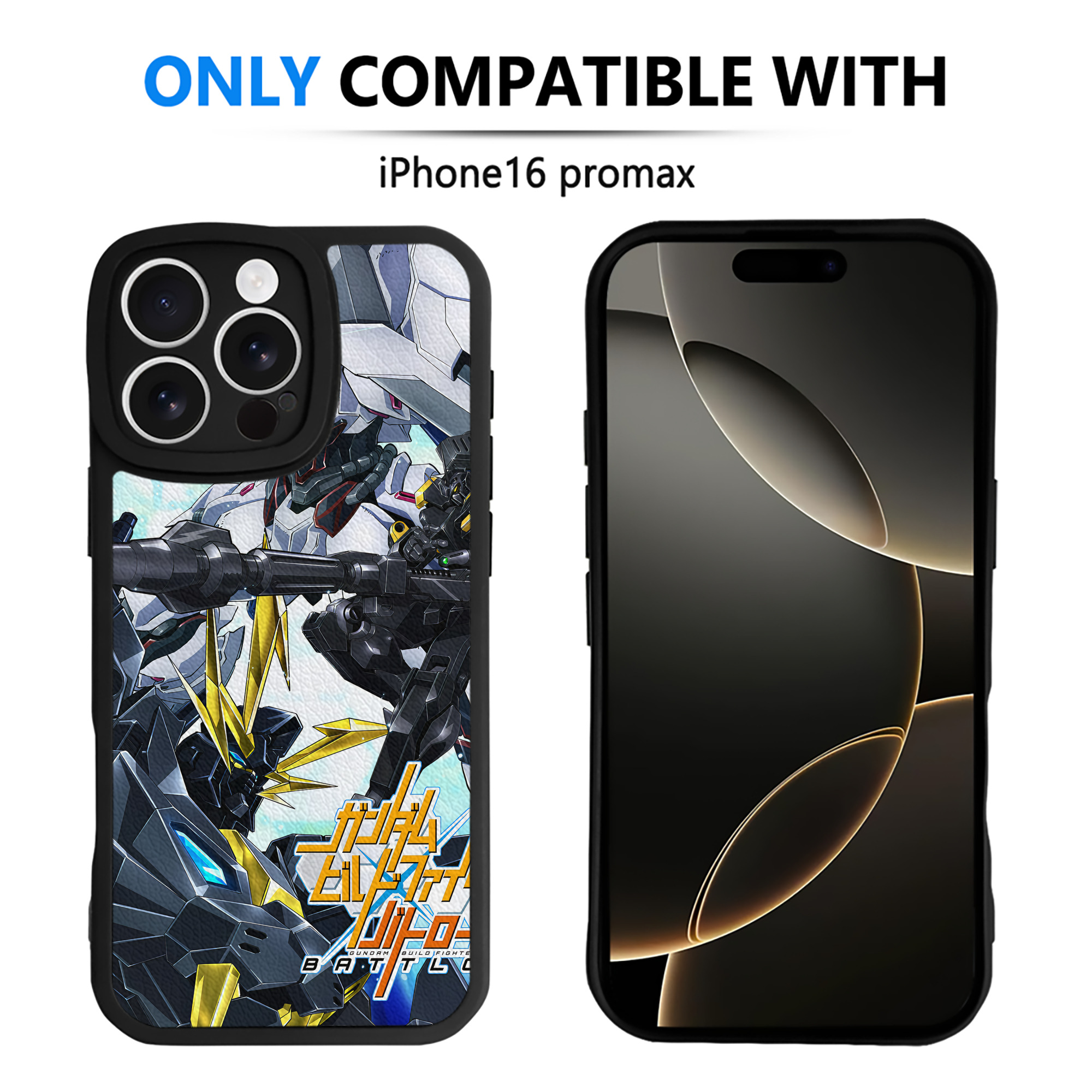 （画像用） 機動戦士ガンダム Mobile Suit Gundam 【iPhone 16シリーズ対応】シリコンスマホケース（レザー調） 材質：シリコン